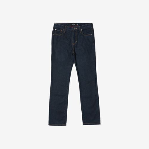 G-FRANCOのレディースジーンズ、SLIM TAPERED（スリムテーパード）Indigo（インディゴ）の正面からの全体図