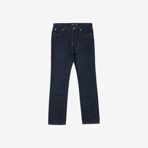 G-FRANCOのレディースジーンズ、SLIM TAPERED（スリムテーパード）Indigo（インディゴ）の正面からの全体図