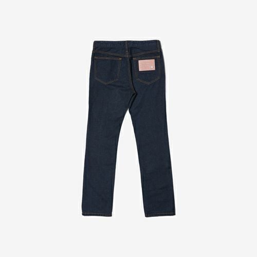 G-FRANCOのレディースジーンズ、SLIM TAPERED（スリムテーパード）Indigo（インディゴ）の背面からの全体図