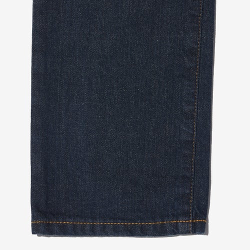 G-FRANCOのレディースジーンズ、SLIM TAPERED（スリムテーパード）Indigo（インディゴ）の裾