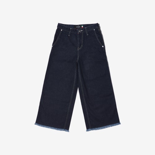 G-FRANCOのレディースジーンズ、WIDE FIT（ワイドフィット）Indigo（インディゴ）の正面からの全体図