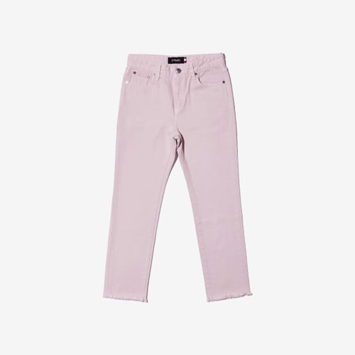 G-FRANCOのレディースジーンズ、COLOR DENIM（カラーデニム）Pink（ピンク）の正面からの全体図