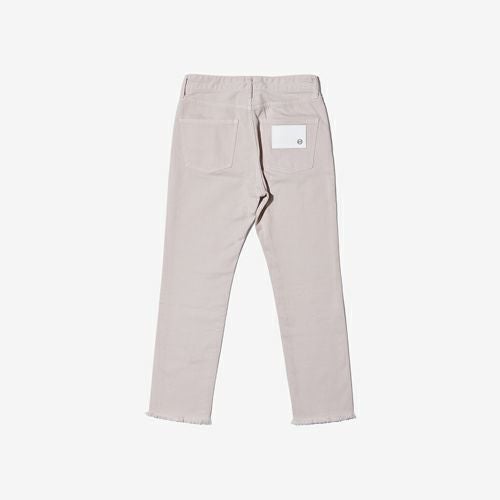 G-FRANCOのレディースジーンズ、COLOR DENIM（カラーデニム）Pink（ピンク）の背面からの全体図