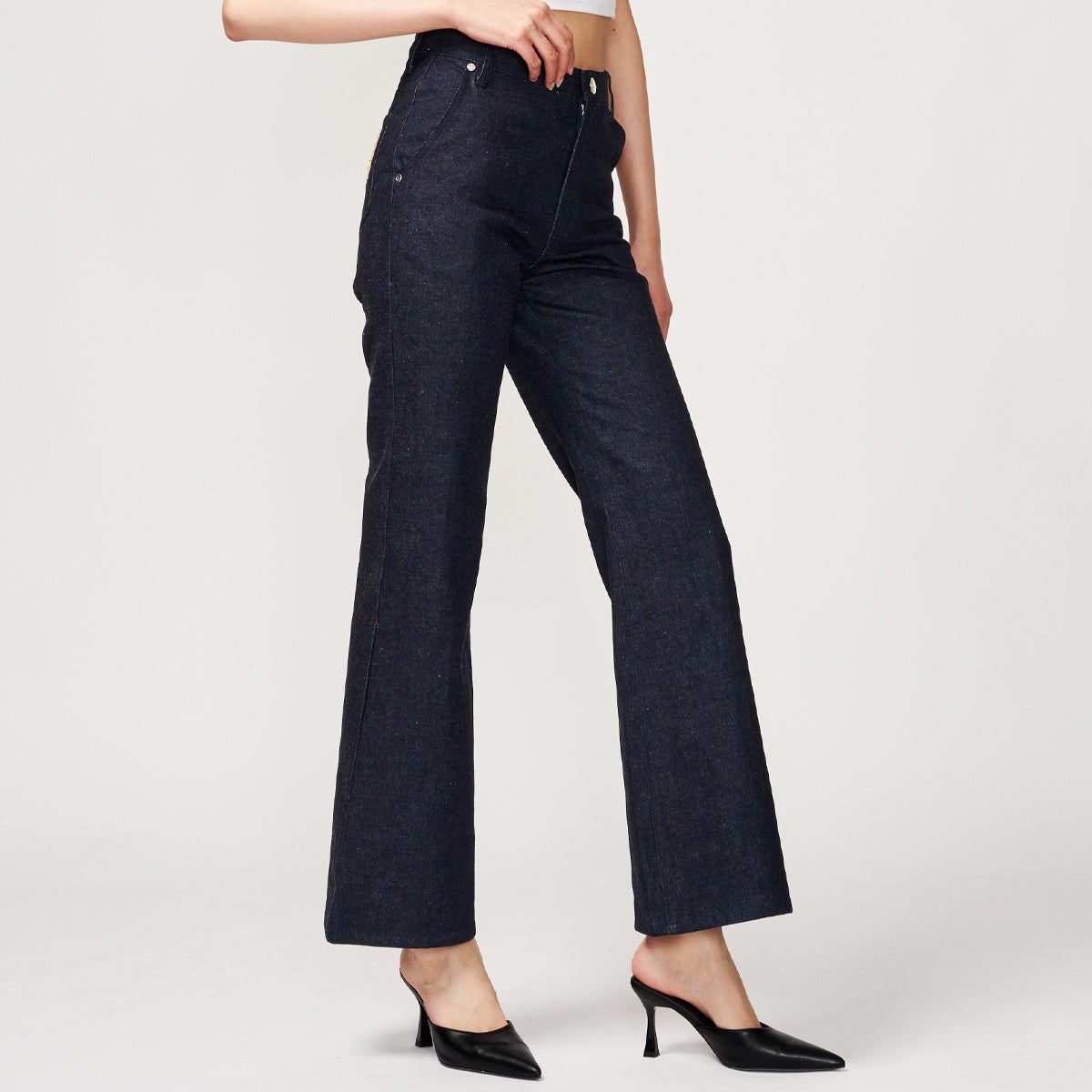 HIGH WAIST FLARE (Indigo)