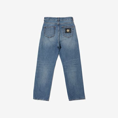 G-FRANCOのレディースジーンズ、GIUNONE（ジュノーネ）Light Blue（ライトブルー）の背面からの全体図