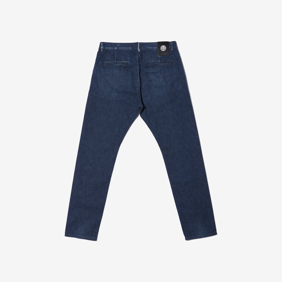 G-FRANCOのメンズジーンズ、APOLLO（アポロ）Pantelleria Blue（パンテッレリアブルー）の裾