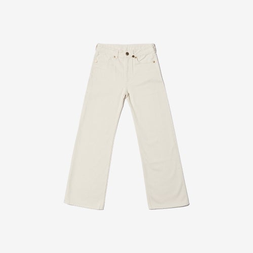 G-FRANCOのレディースジーンズ、ATHENA（アテナ）Beige（ベージュ）の正面からの全体図