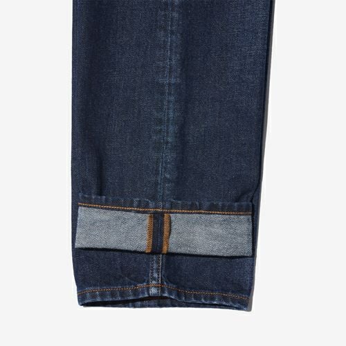 G-FRANCOのメンズジーンズ、GIOVE(ジョーべ)のVULCANO BLUE（ヴォルカノブルー）の裾