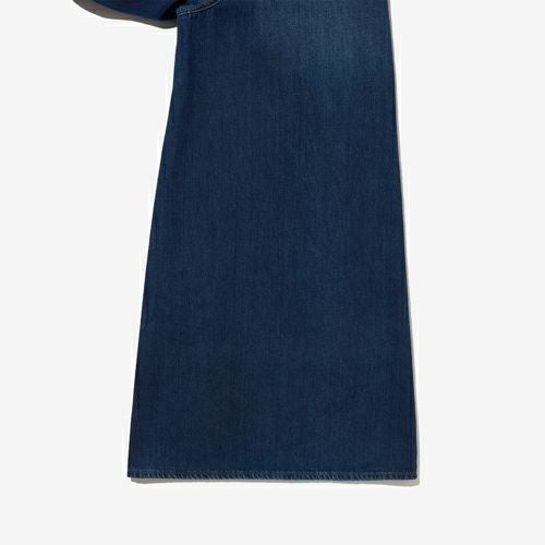 G-FRANCOのレディースジーンズ、EBE（エベ）Padova Blue（パドヴァブルー）の裾