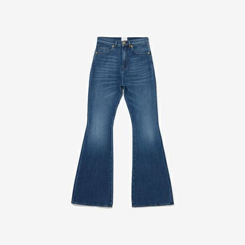 G-FRANCOのレディースジーンズ、MINERVA（ミネルヴァ）Roma Blue（ローマブルー）の正面からの全体図