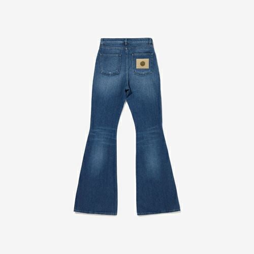 G-FRANCOのレディースジーンズ、MINERVA（ミネルヴァ）Roma Blue（ローマブルー）の背面からの全体図