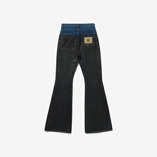 G-FRANCOのレディースジーンズ、MINERVA（ミネルヴァ）Verona Blue（ヴェローナブルー）の背面からの全体図