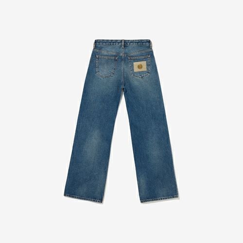 G-FRANCOのレディースジーンズ、ATHENA（アテナ）Venice Blue（ベニスブルー）の背面からの全体図