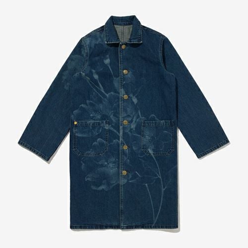 G-FRANCOのレディースデニムジャケット、FORTUNA（フォルトゥーナ）Palermo Blue（パレルモブルー）の正面からの全体図