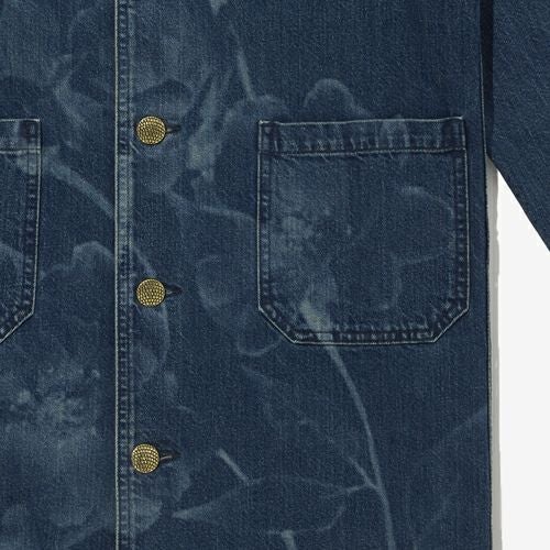 G-FRANCOのレディースデニムジャケット、FORTUNA（フォルトゥーナ）Palermo Blue（パレルモブルー）のポケット回り