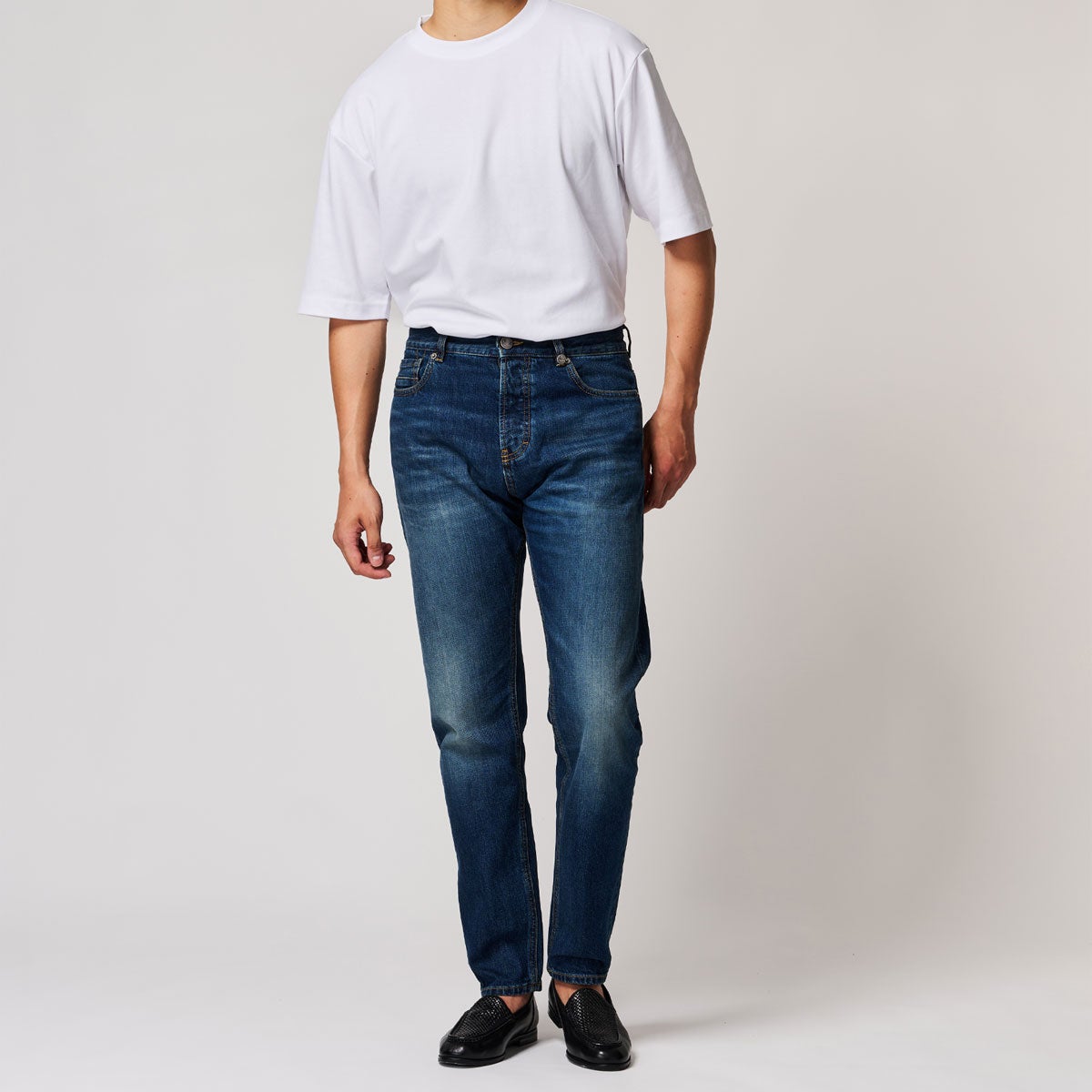 G-FRANCOのメンズデニムBACCOバッコの後からの画像