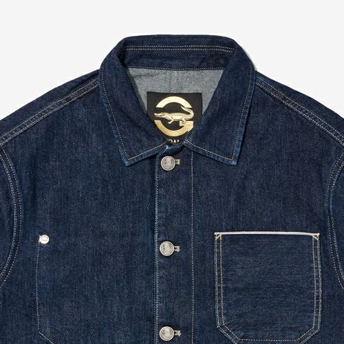 G-FRANCOのメンズデニムジャケット、正面アップの画像