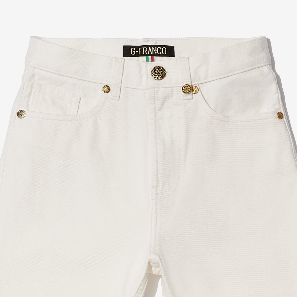 G-FRANCOのウィメンズデニムVENEREベネレの正面アップの画像