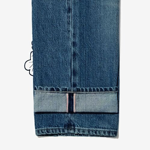 G-FRANCOのウィメンズデニムVENEREベネレの裾の画像