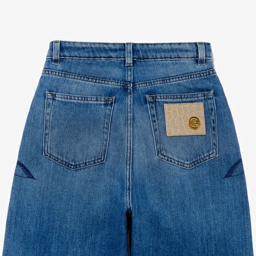 G-FRANCOのウィメンズデニムFATUAファトゥアの後アップの画像