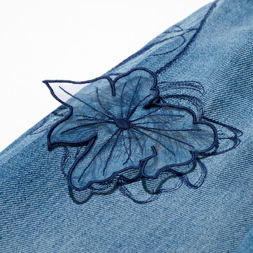 G-FRANCOのウィメンズデニムFATUAファトゥアの飾り刺繍の画像