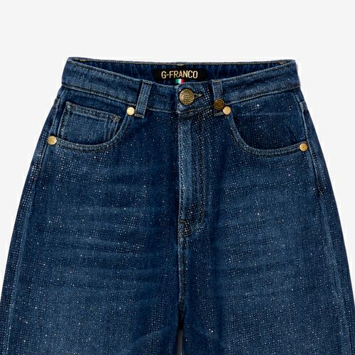 G-FRANCOのウィメンズデニムFATUAファトゥアの正面アップの画像