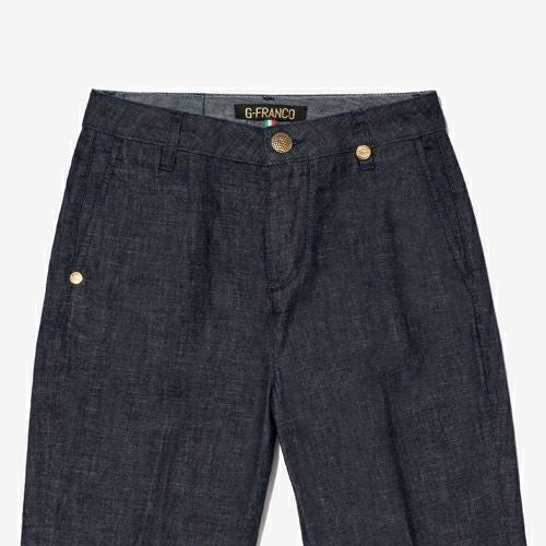 G-FRANCOのウィメンズデニムFELICITASフェリシタスの正面アップの画像