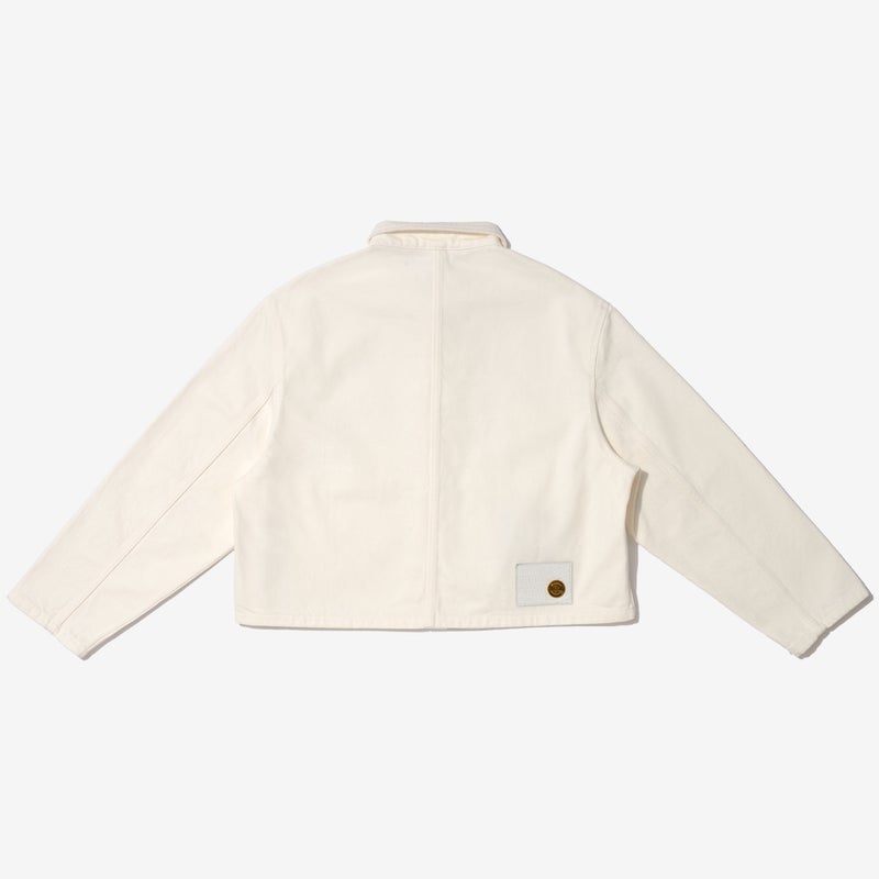 G-FRANCI ウィメンズデニムジャケット。バックからの画像