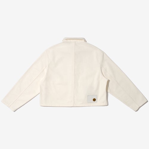 G-FRANCI ウィメンズデニムジャケット。バックからの画像