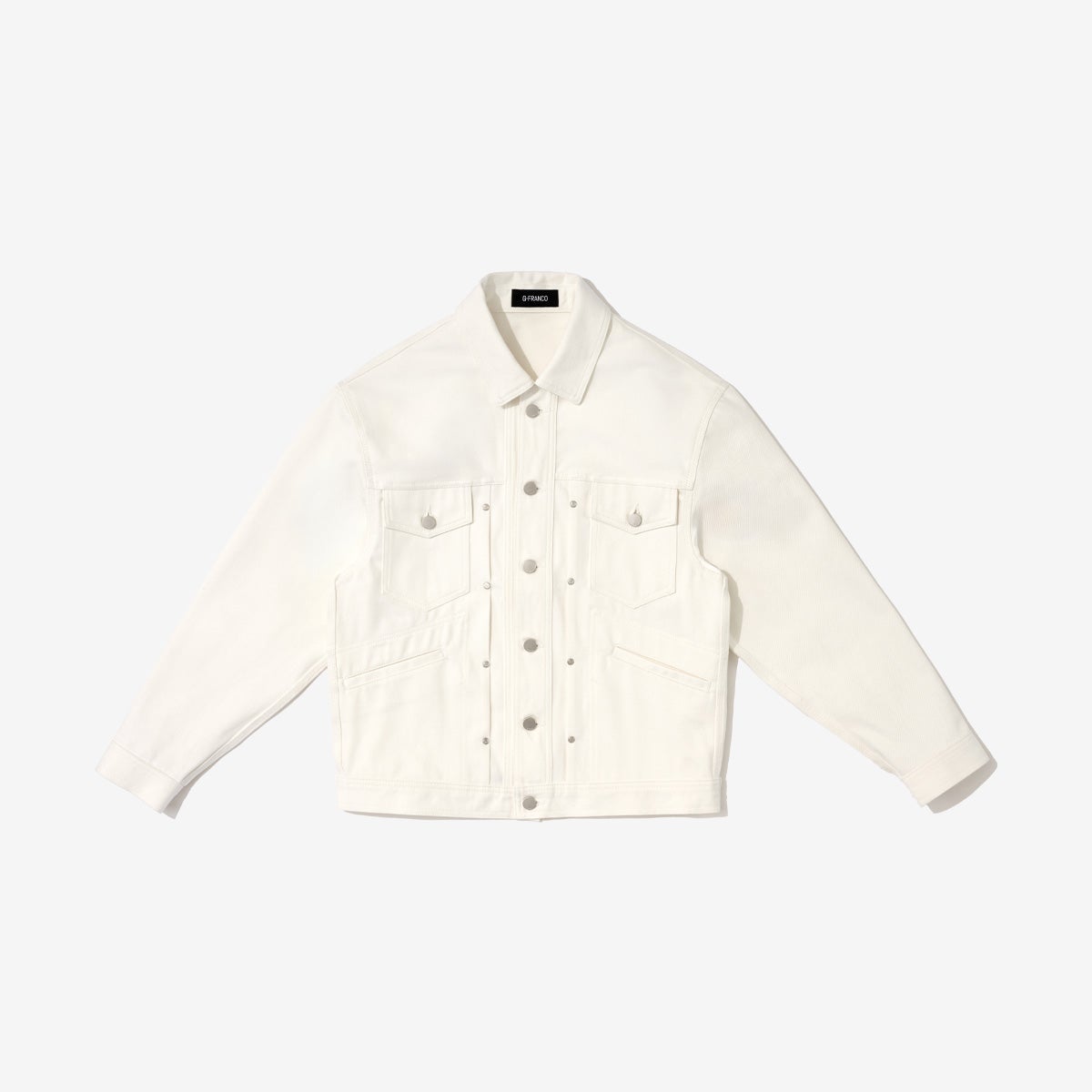 TUCK JACKET NAMI タックジャケット ナミ White ホワイト | G-FRANCO